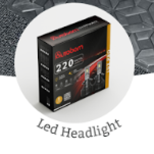 Autoborn 220W Led Headlight